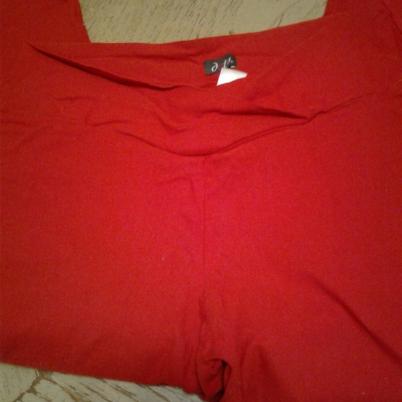 Red  Pants - Picture 4 of 5
